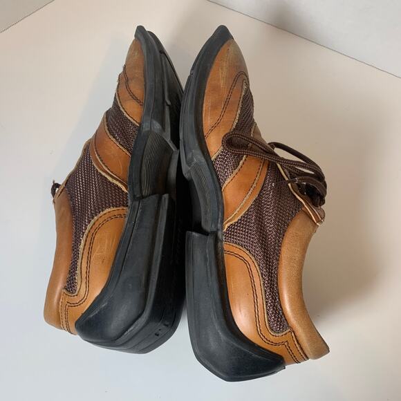 John Fluevog FUTURE ANGEL Casual Designer Sneakers Men's Size 10 M Brown - Picture 6 of 9